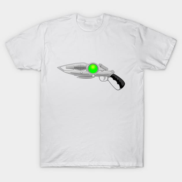 Alien-Brain Gun T-Shirt by Blade Runner Thoughts